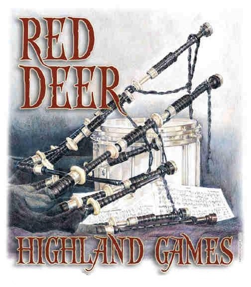 Red Deer Highland Games logo